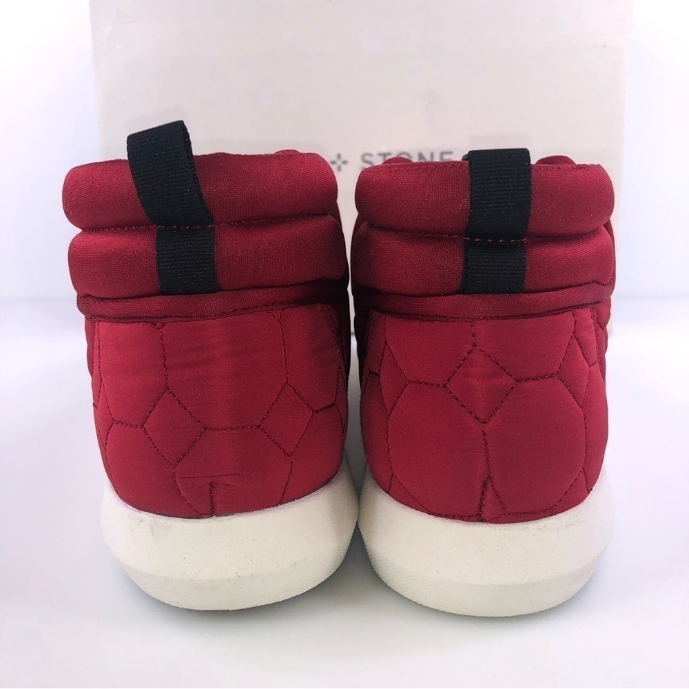 Sun Stone Fin Quilted Lace-Up Puffer Mens Boots, Size 10M - Picture 5 of 8